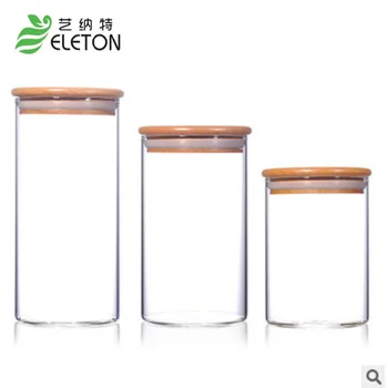 

ELETON Glass jars and lids Food Candy storage Tea container Caning Sealing Violetta Mason Jars Kitchen accessories