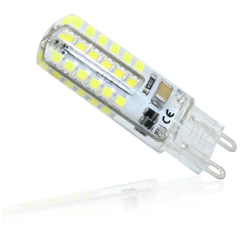 XIAOF-FEN LED Bulbs 10X LED Bulb G9 SMD 2835 G9 4W 48 LEDs Corn Light 220V 360 Degree Replace Halogen Lamp 48LED AC 200-240V Replace LED Bulbs Color : Cool White 