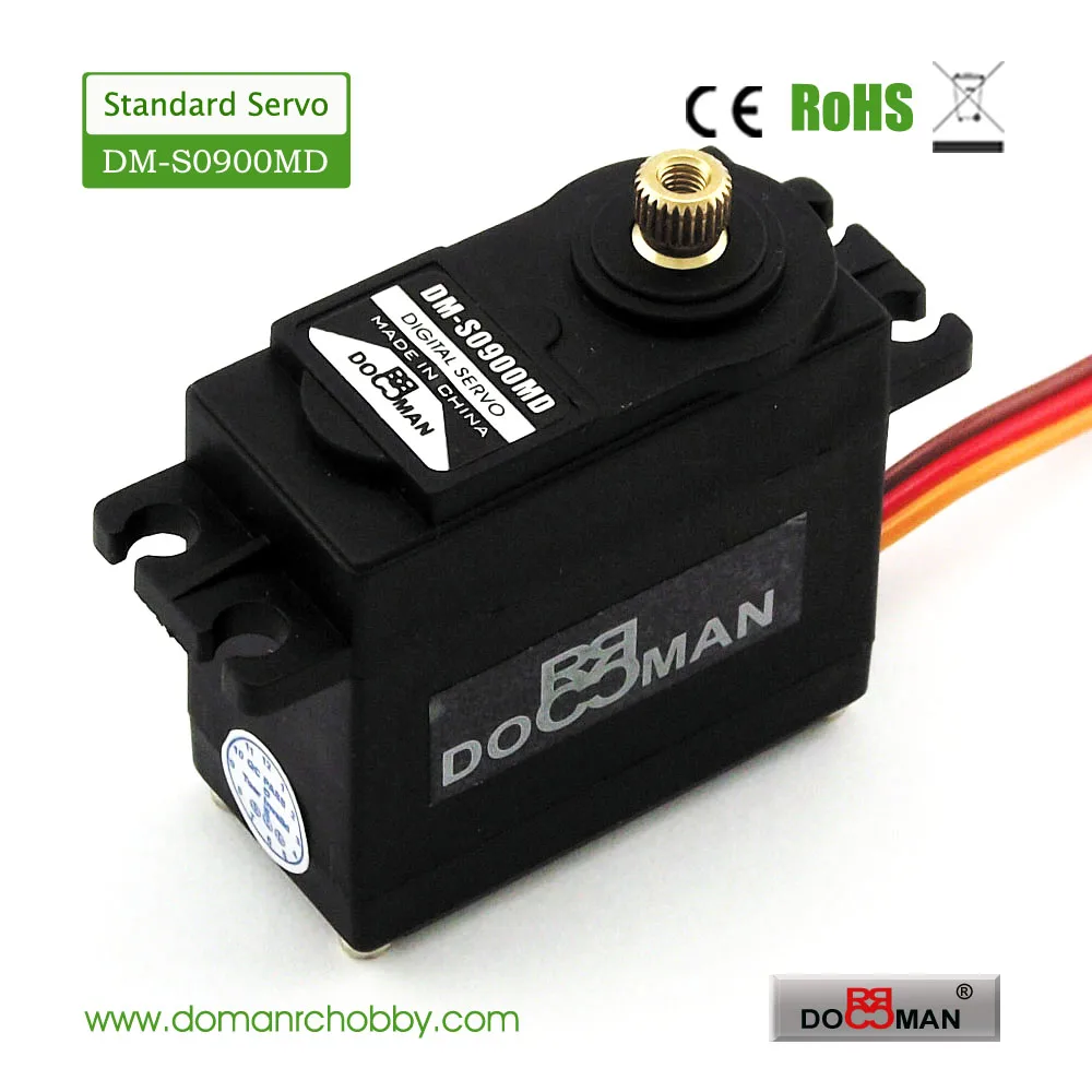 1 шт./лот DM-S0900MD ДОМАН RC 56 г/0.15 s/10kg. cm Metal Gear 9 кг цифровой сервопривод | Игрушки и