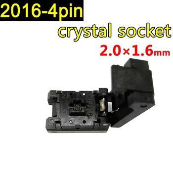 

Patch crystal vibration aging seat 2016-4pin flip probe aging seat 2.0 *1.6 test seat