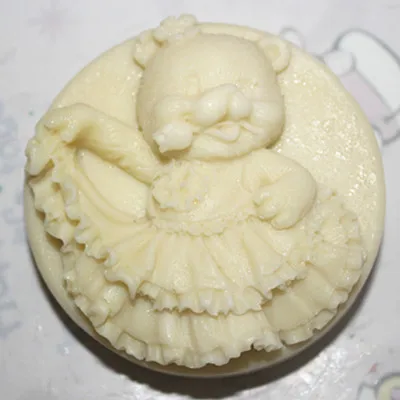 

C283 soap mold/handmade soap mold/silicone mold/soap die/silica gel soap die dancing bear