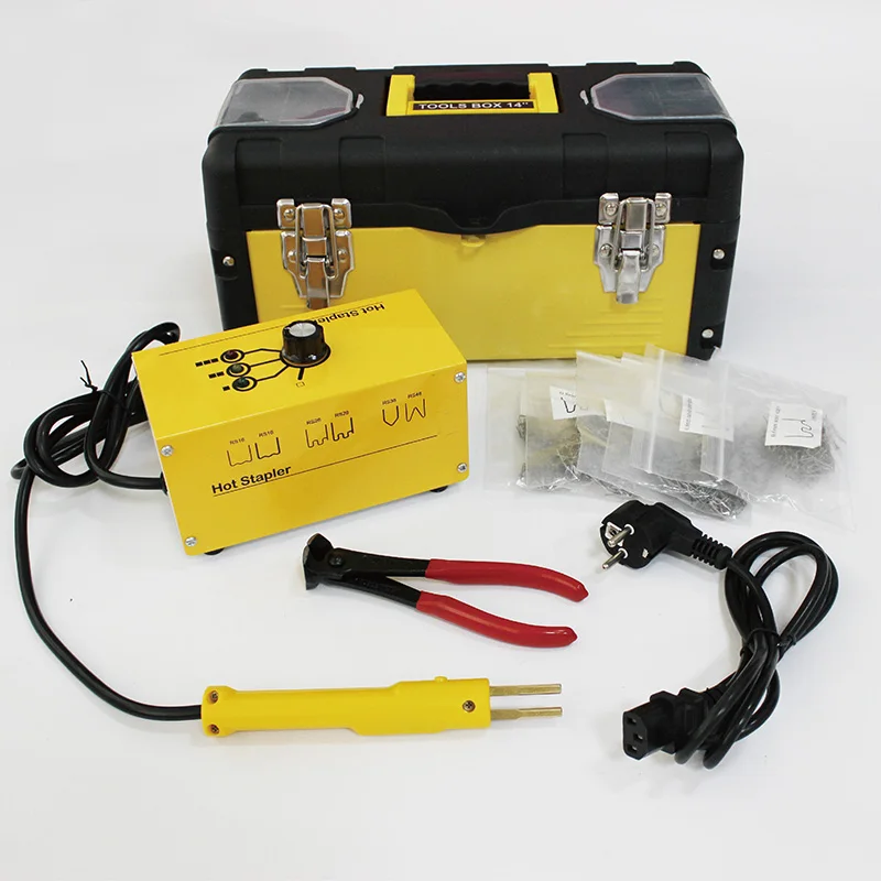 

220V/110V Hot Spot Welder for auto car plastic bumper welding with 600 staples(WS-001)