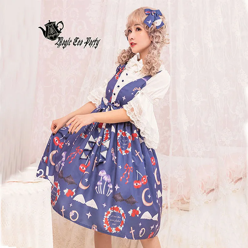 The Little Devil ~ Sweet Short Flare Sleeve White