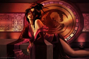 

L5R Legend of the Five Rings fantasy online cardgame mmo game warrior samurai #49 4 Sizes Home Decoration Canvas Poster Print