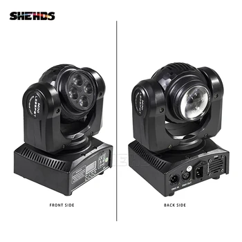 

Led Beam Wash Double Sides Professional Stage Effect Light RGBW 15/21 Channels Rotating Moving Head for KTV Club Party