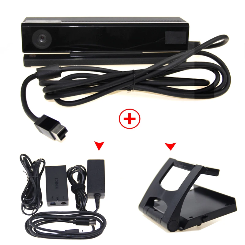 Новый Датчик kinect для Xbox One S с USB адаптером Kinect 2 0 3 Slim Windows ПК адаптер + ТВ