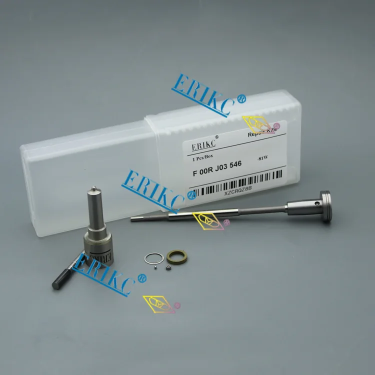 ERIKC F00RJ03546 Ремонтный комплект для ремонта F OO R J03 546 дизельный автоинжектор топлива сопло DLLA145P239 для инжектора 0445120361