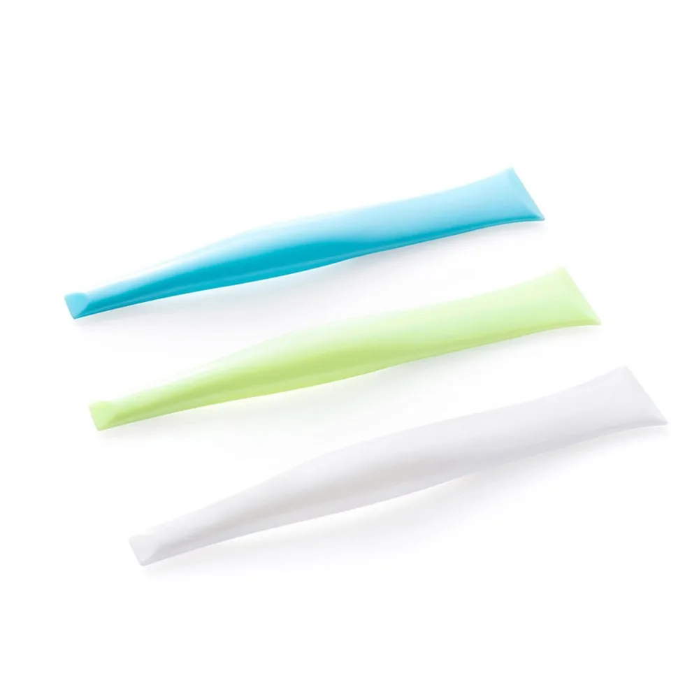 

3pcs/1PCS Plastic Dough Knife Icing Fondant Scraper DIY Cream Scraper Set Jagged Edge Cake Spatulas Baking Pastry Tools