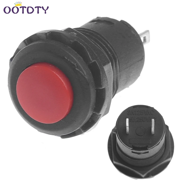 

Mini DS-425A Self-Locking SPST Push Button Switch 1.5A 250V/3A 125V 5Pcs/Set