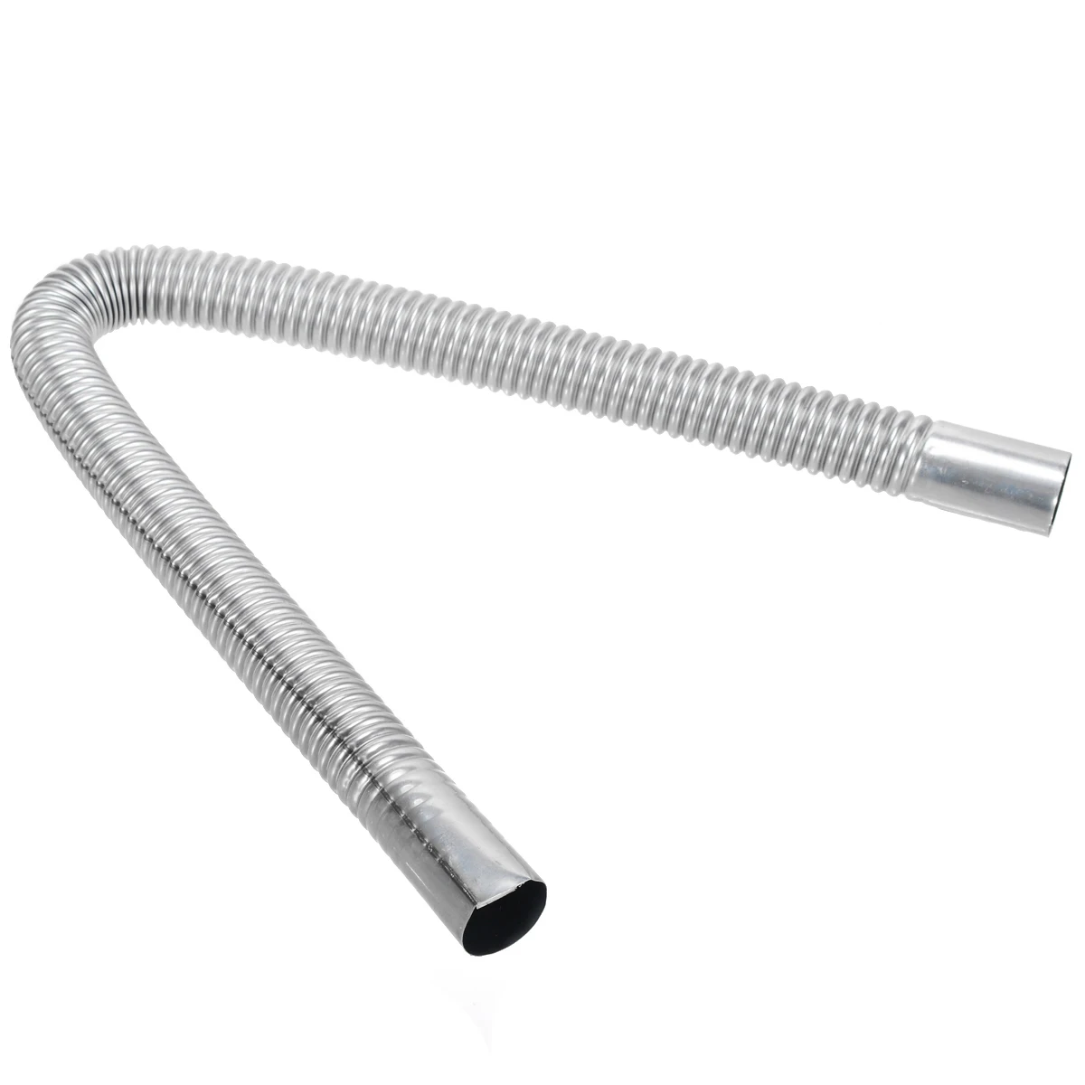1pc 60cm 2.5cm Stainless Steel Exhaust Pipe For Car Parking Air Heater Tank D-iesels Gas Vent Hose Accessories