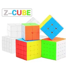 Волшебный куб 2x2x2 3x3x3 4x4x4 5x5x5 Головоломка Куб без наклейки Cubo Magico обучающая игрушка для детей мальчиков и взрослых