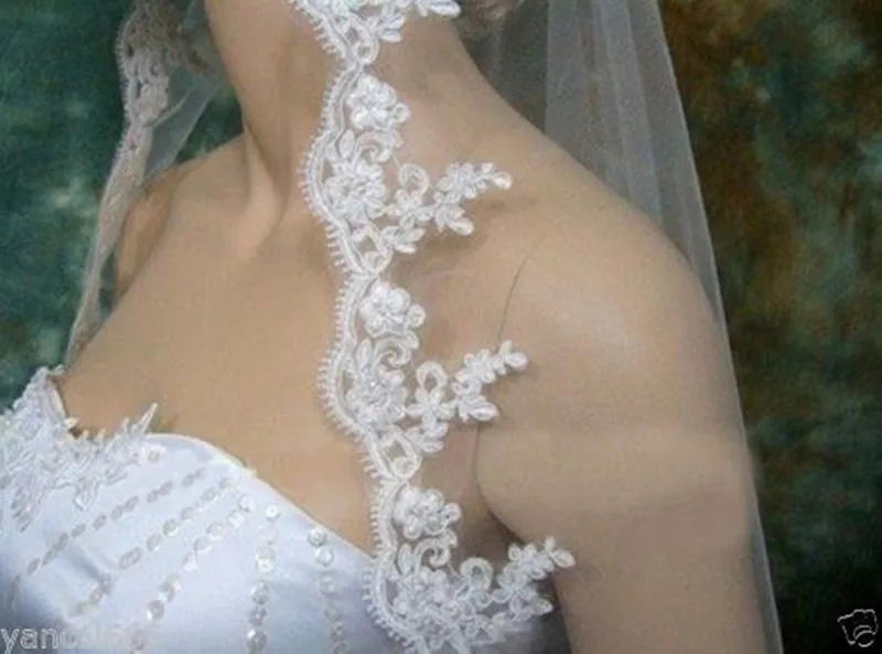 Новая короткая свадебная вуаль с расческой один слой многоцветная свадебная вуаль свадебные аксессуары Veu De Noiva EE66