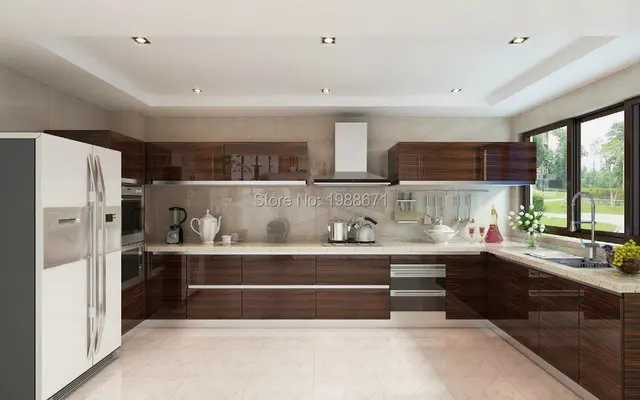 Mdf Kitchen Cabinet Doors Modern High Gloss Wood Veneer Lacquer Mdf Kitchen Cabinet Doors Modern High Gloss Wood Veneer Lacquer Cabinets Sfkkcp3002