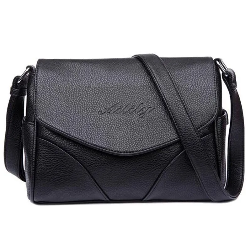 

Luxury New Fashion PU Leather Bag Ladies Bolsas Pouch Mom Package Luxury Mom shoulder Bag Women Messenger Bags crossbody QT2145