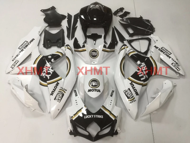 Для Suzuki GSXR600 2008 2010 K8 Обтекатели GSX R 750 обтекатели GSXR 2009 чернобелый