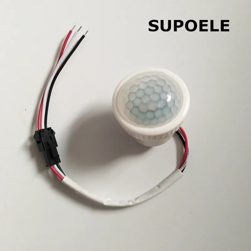 

Smart PIR Sensor Switch 220V 50HZ Infrared Human Body Induction Light Control Motion Detector Ceiling LED Lamp Bulb Auto On/Off