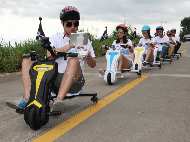 Мини картинг Детский Электрический Дрифтерный автомобиль Ховерборд детский трехколесный велосипед умный дрейфующий скутер электрический картинг Gokart