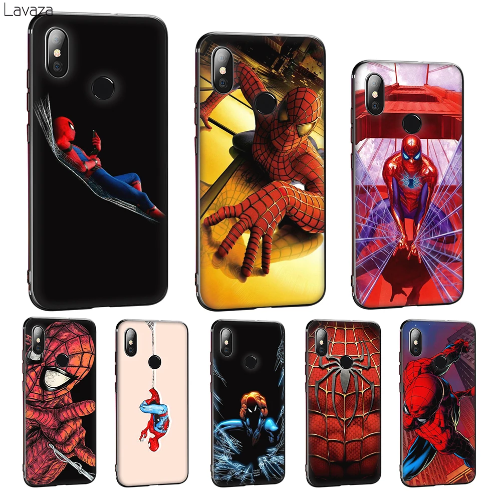 

Lavaza The Spider Man Soft TPU Silicone Case Cover for Huawei Mate 10 20 P8 P9 P10 P20 Lite Pro P Smart 2019 Cases
