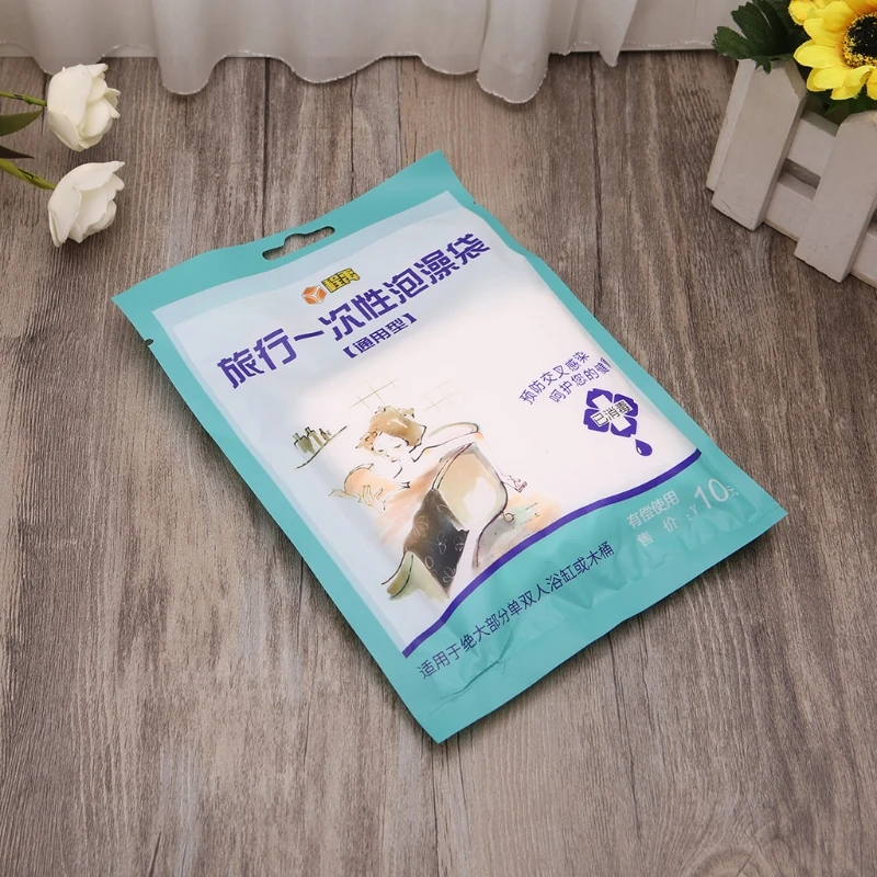 2019 New 1Pc Disposable Bathtub Liner Bag Cover Film for Family Hotel Travel Baby Bath