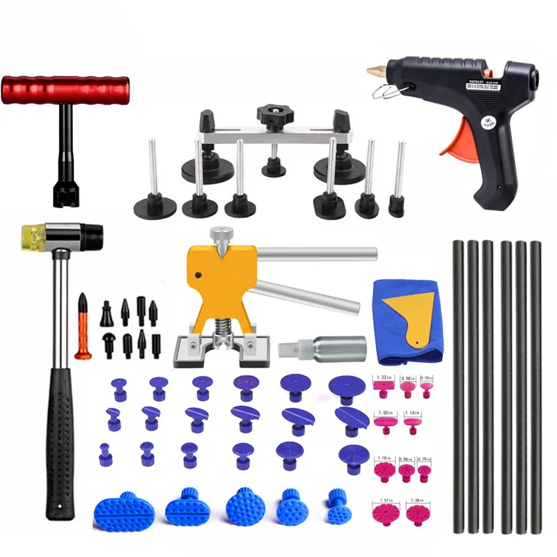 

PDR Tools Vehicle car body dent repair Tool Best Car Dent Repair Tools Puller Suction Cups Glue Gun