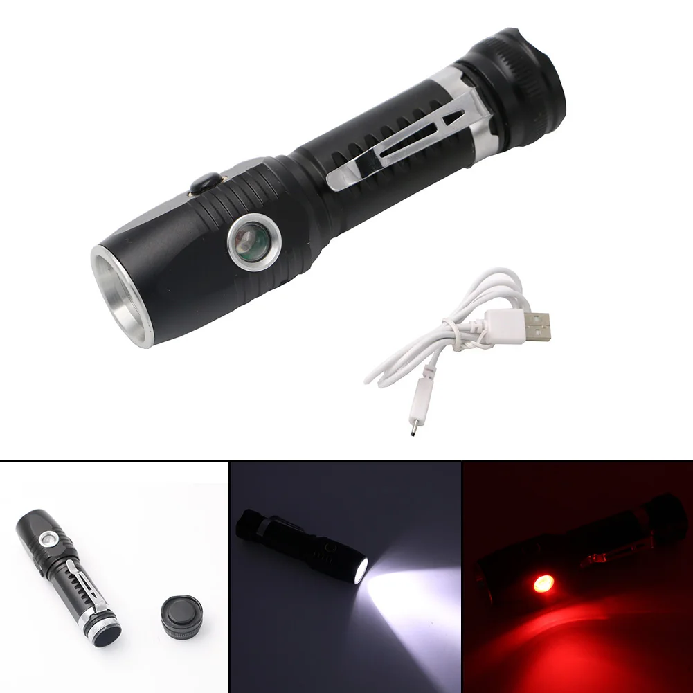 

USB Rechargeable portable XML-T6 LED Light Aluminium Alloy super Mini Flashlight Led Flashlight Torch Led Torch