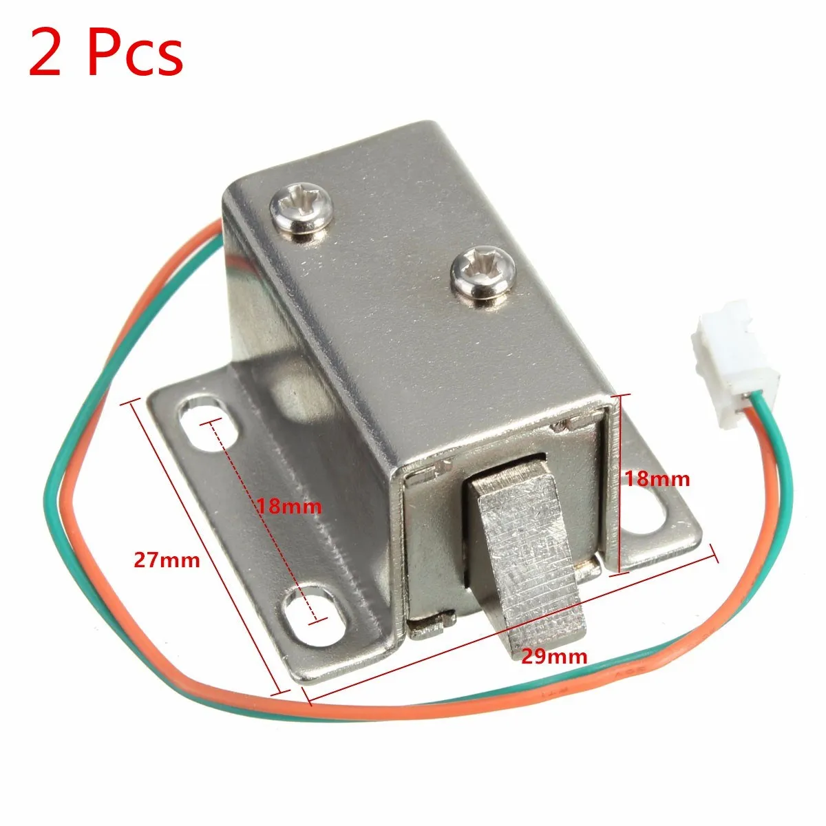 

Lowest Price New Arrival Small 27x29x18mm 12VDC Cabinet Door Drawer Electric Lock Assembly Solenoid Lock Durable in Use