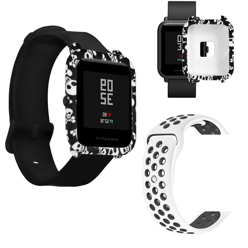 Amazfit ремешок bip оболочка защитная рамка чехол для молодежных часов 20 мм Correa SmartWatch