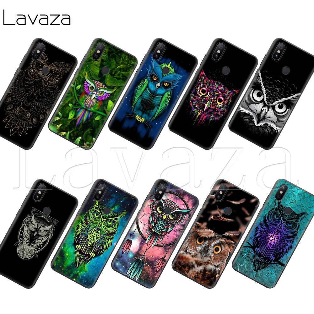 

Lavaza Cute Owl Hearts Lover Christmas Silicone Case for Xiaomi Redmi Note 4 4X 4A 5 5A 6 6a 7 8 Pro Go Prime Plus