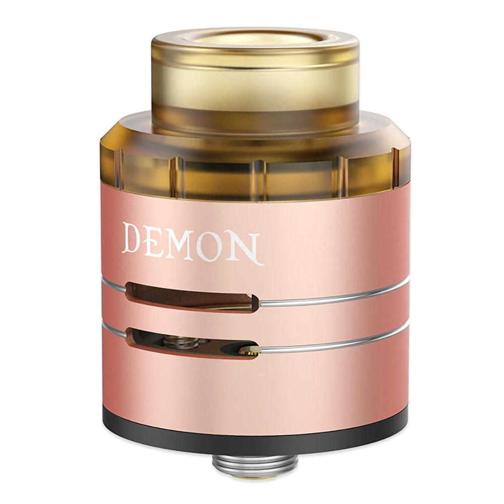 Оригинальный бак VOOPOO DEMON RDA диаметр 24 мм с капельным наконечником PEI для пищевых