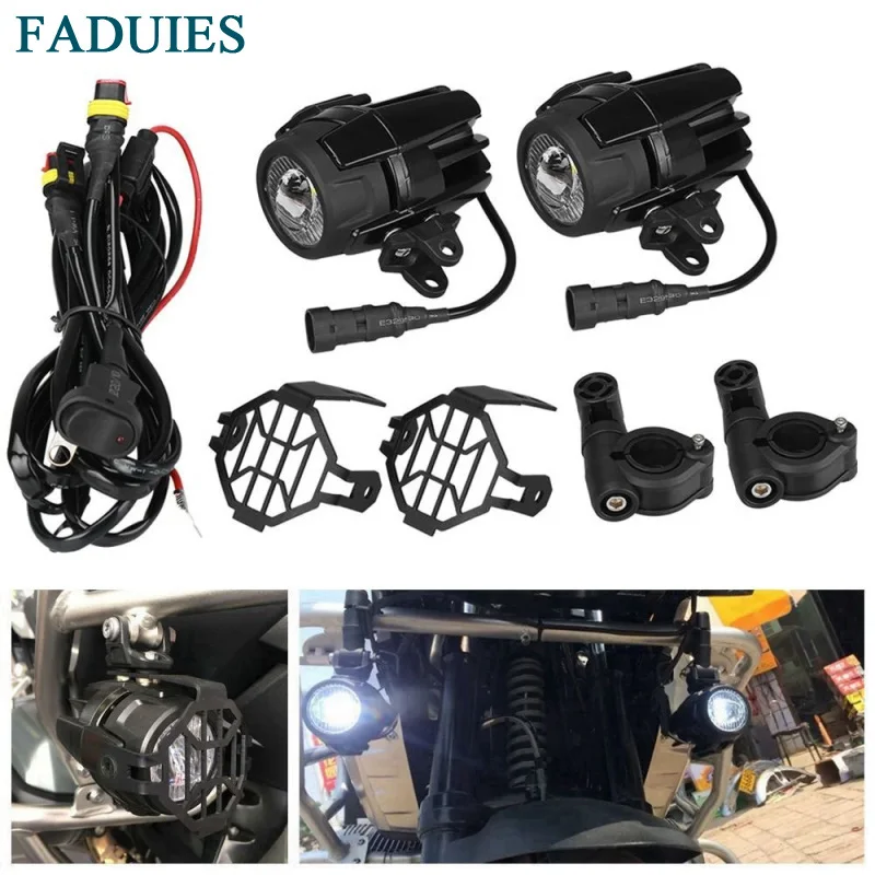 FADUIES 40W LED Auxiliary font b Lamp b font Super Bright Fog Driving Light Kits With