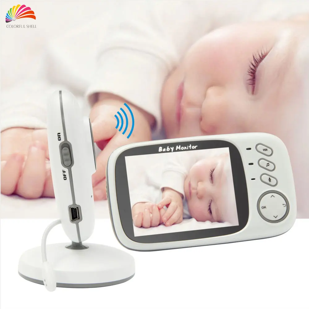 Buy New 3.2'' LCD Wireless Video Baby Monitor VB603 Night Vision Babyfoon