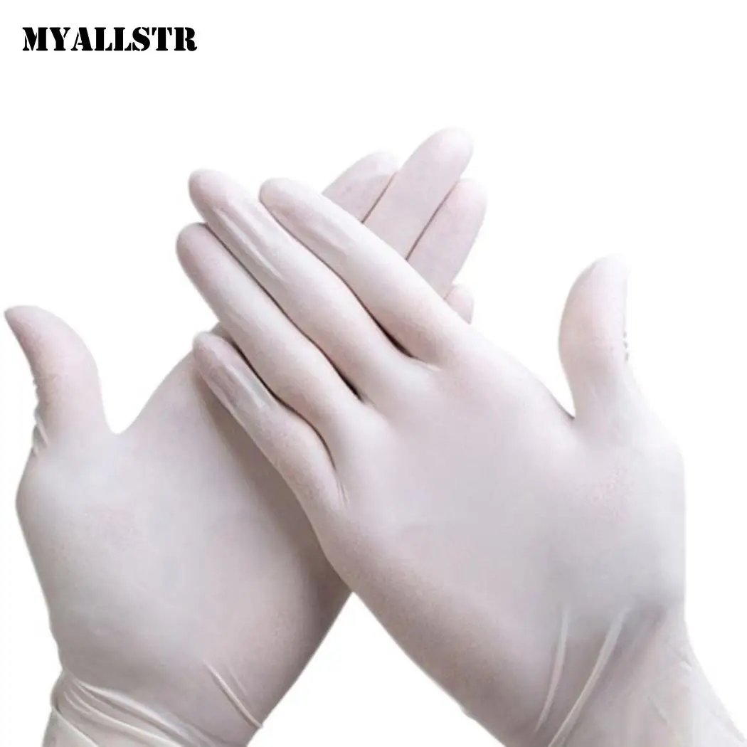 A Latex Pair Disposable Environmental of Protection Gloves Anti static