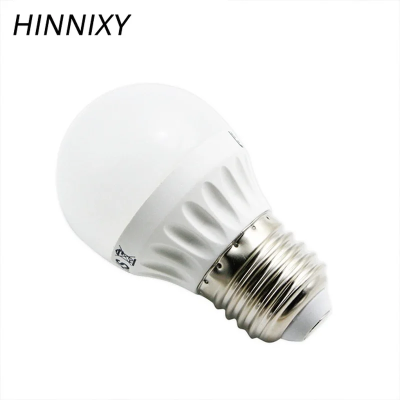 

Hinnixy 5pcs E27 G45 LED Bulbs 3W 5W AC 175-250V Warm/Cold White Aluminum-Plastic Clad Ball Bulb Lampada Ampoule Lamp Lighting