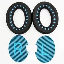 High quality 1 pair Replacement foam ear pads cushions Ear Pad earpads for Bose QC2 QC15 AE2 AE2i AE2w headphones