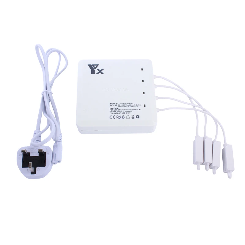 Mini 6 port charger 4 Battery & 2 USB port Intelligent housekeeper Charging For DJI Mavic air Drone Accessories 1 (7)