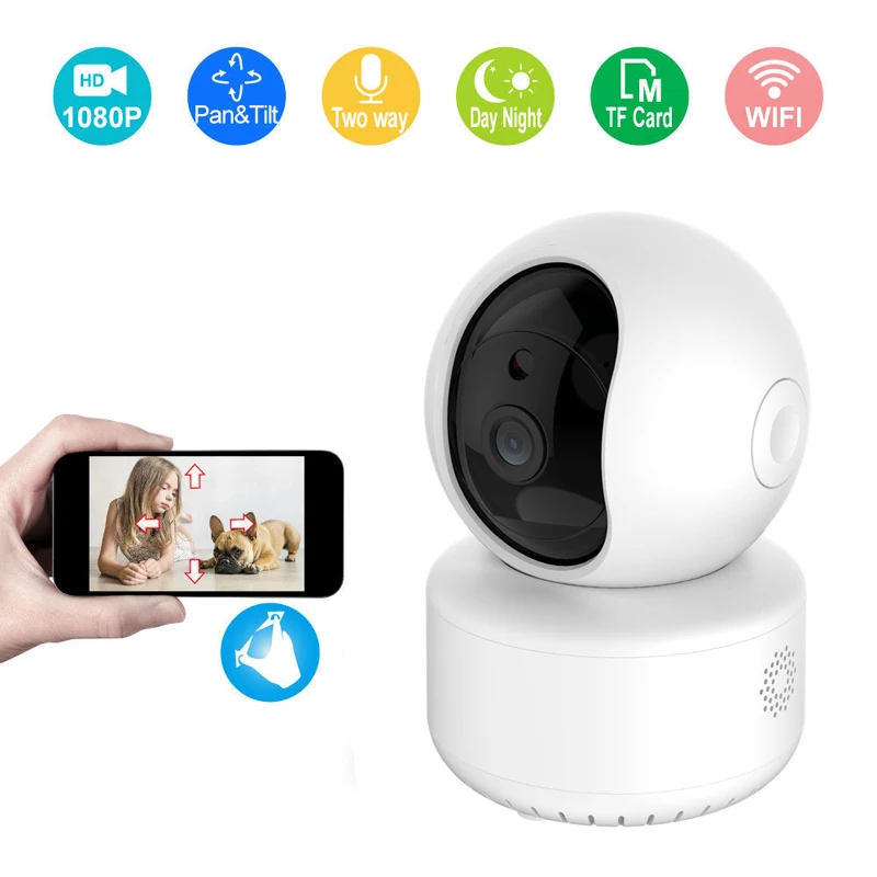 

Wireless Wifi IP Camera Security Webcam Baby/Pet Monitor CAM Pan/Tilt