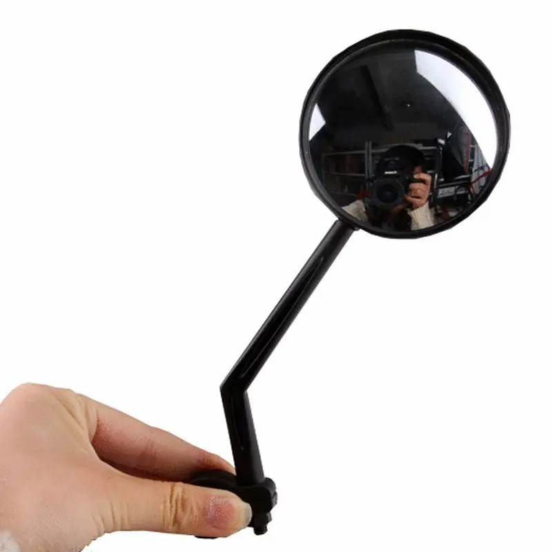 

Universal Rotatable Road Mountain Bike Mirror Handlebar Wide Angle Rear View Rearview Safety Mirror Free Ship