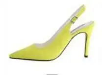 Г., летние новые стильные босоножки женские замшевые пикантные корейские модные осенние туфли на высоком каблуке - Цвет: yellow 8.5cm