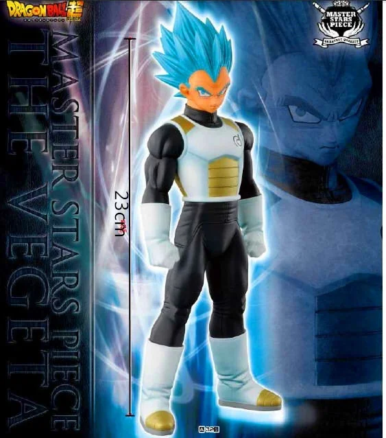 Dragon Ball Z синие волосы Супер Saiyan Vegeta анимационный Рисунок 23 см 9 дюймов | Игрушки и