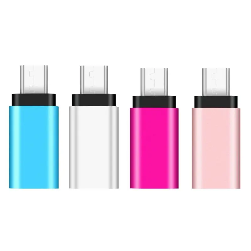 

8 Pin Lightning Female to Micro USB Male Aluminium Converter Charging Connector Adapter for Android Mobile Phone Tablet