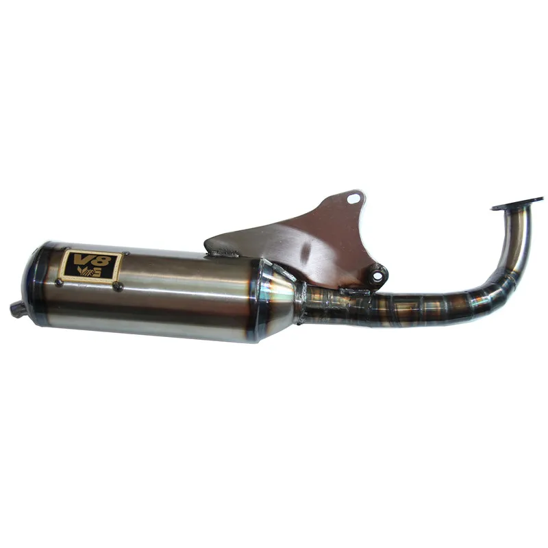 

30mm GY6 Scooter Moto Scooter Akrapovic Exhaust Pipe Muffler Pipe Bend Jog 3KG Force Cygnus Resemble atv ktm