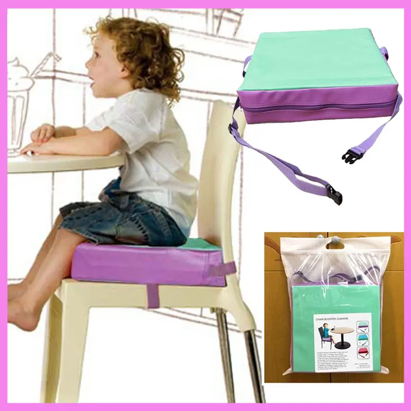 Baby Children Eatting Chair Booster Cushion Adjustable Detachable High
