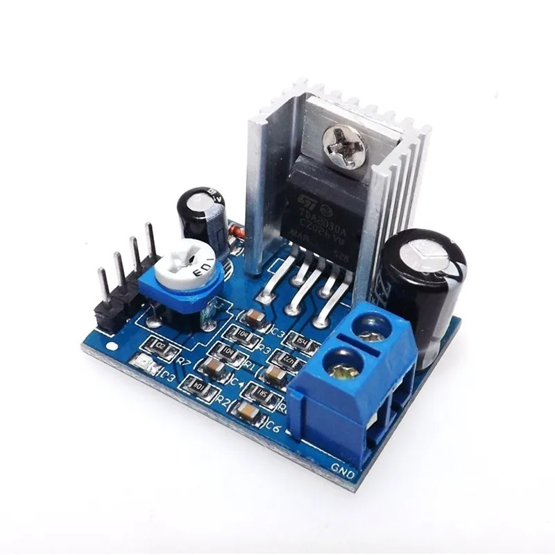 

Thinary Electronic TDA2030A Module DIY Kit Parts 6-12V Single Power Supply Audio Amplifier Board Module