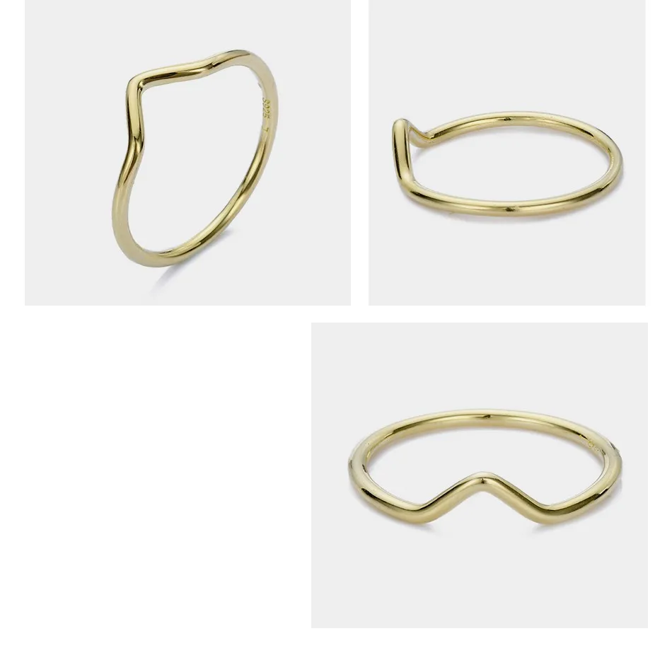 E-Manco Простые Кольца из стерлингового серебра 925 для женщин минималистичные короны кольца для пальцев тонкие ювелирные изделия по оптовой цене девушка подарки