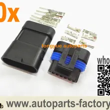 Longyue 10 шт./набор, 6-pin Мужской и женский ремонт разъем комплект чехол для Фур PMD пучок-удлинитель адаптеры для сим-карт