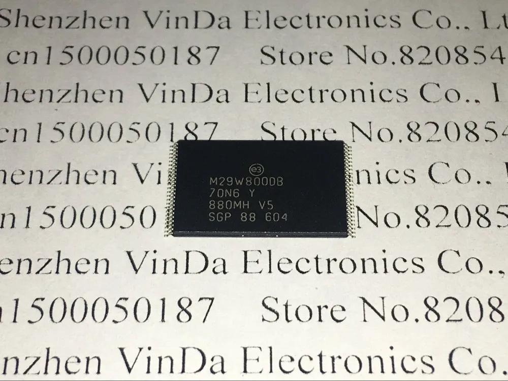 

5pcs/lot M29W800DB-70N6 M29W800DB M29W800 TSOP48