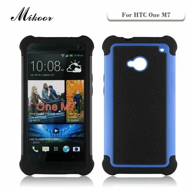 Mikoor Heavy Duty Противоударный Защита Стенд 4.7For HTC One M7 Case Для HTC One M7 Сотовый Телефон Case Cover