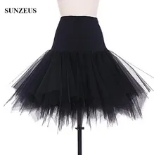 Enaguas Jupon Abendkleid Unterrock Kurze Tüll Dance Rock Hochzeit Petticoats Unterrock BV-053