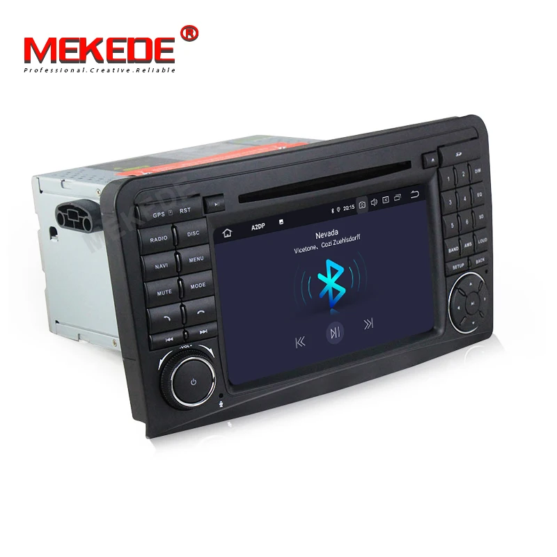 Excellent MEKEDE Android 9.0  car GPS  DVD PLAYER For Mercedes Benz ML GL W164 ML350 ML500 GL320 radio stereo navigation IPS screen DSP 4