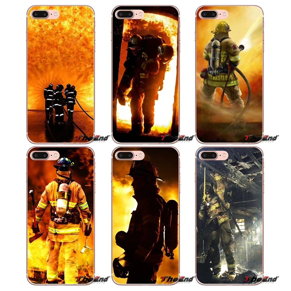 

Firefighter Heroes Fireman Fleece Panel Case For Apple iPhone X 4 4S 5 5S SE 5C 6 6S 7 8 Plus 6Plus 7plus 8plus Fundas Coque